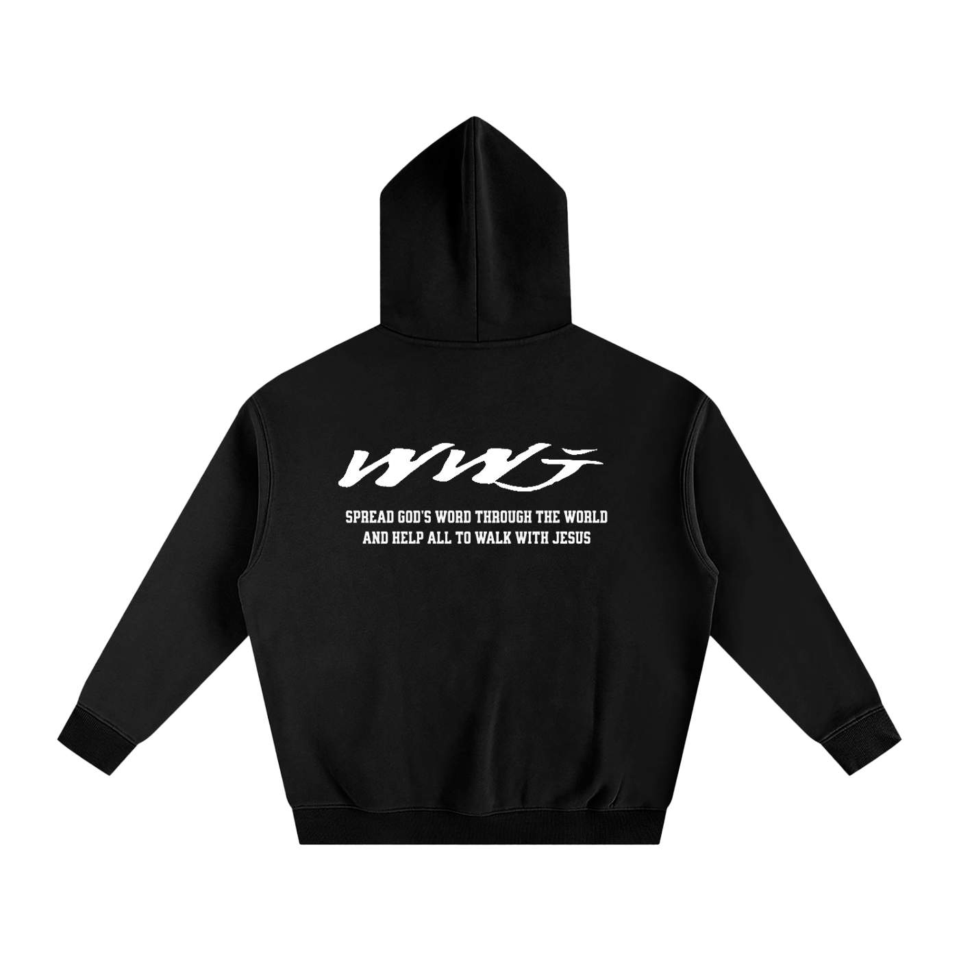 WWJ Mission - Oversize Fleeced Hoodie