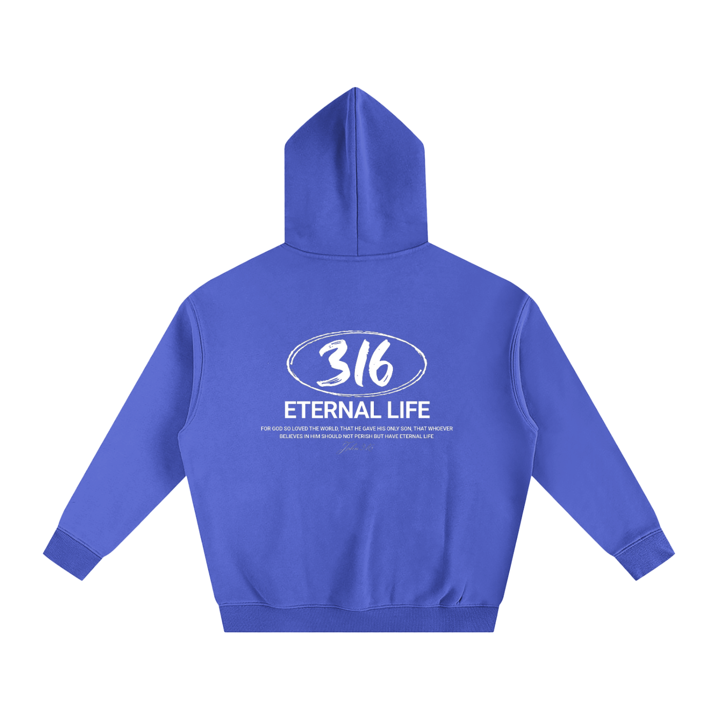 316 - Oversize Fleeced Hoodie
