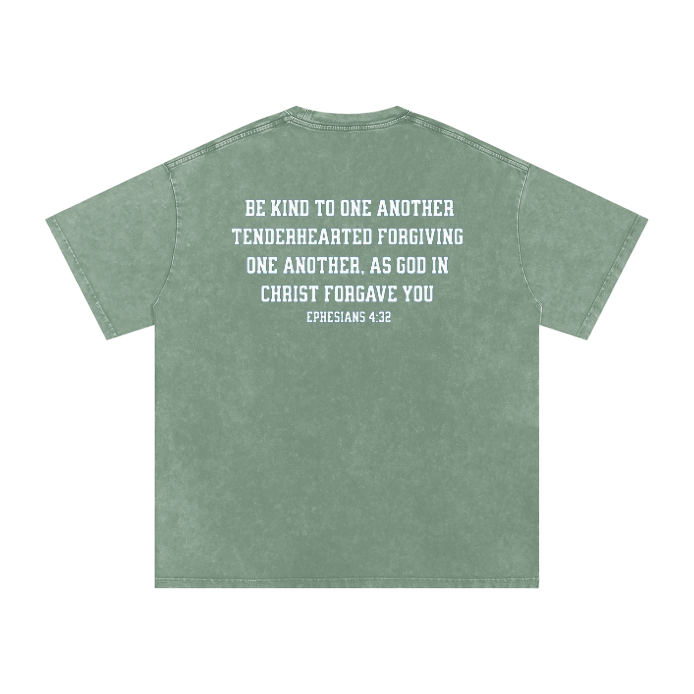 Forgiven - Snow Washed Oversized Cotton T-Shirt