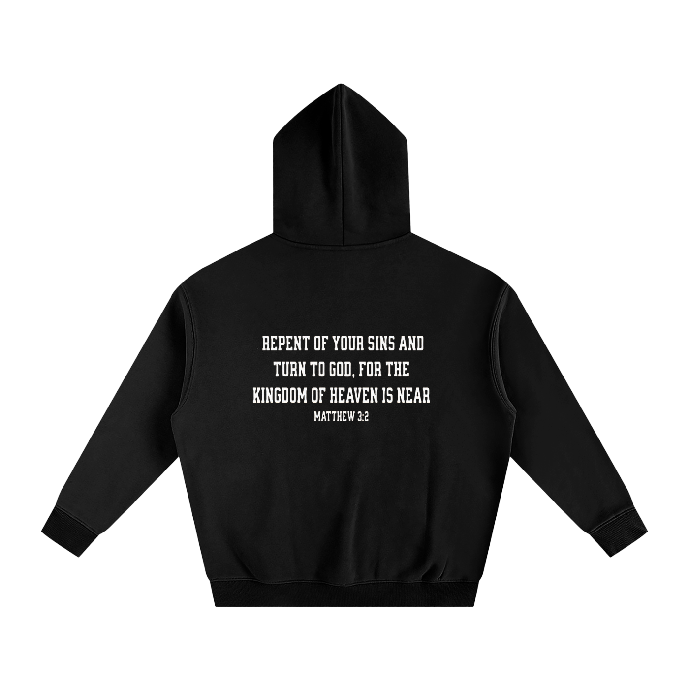 Repentance - Oversize Fleeced Hoodie