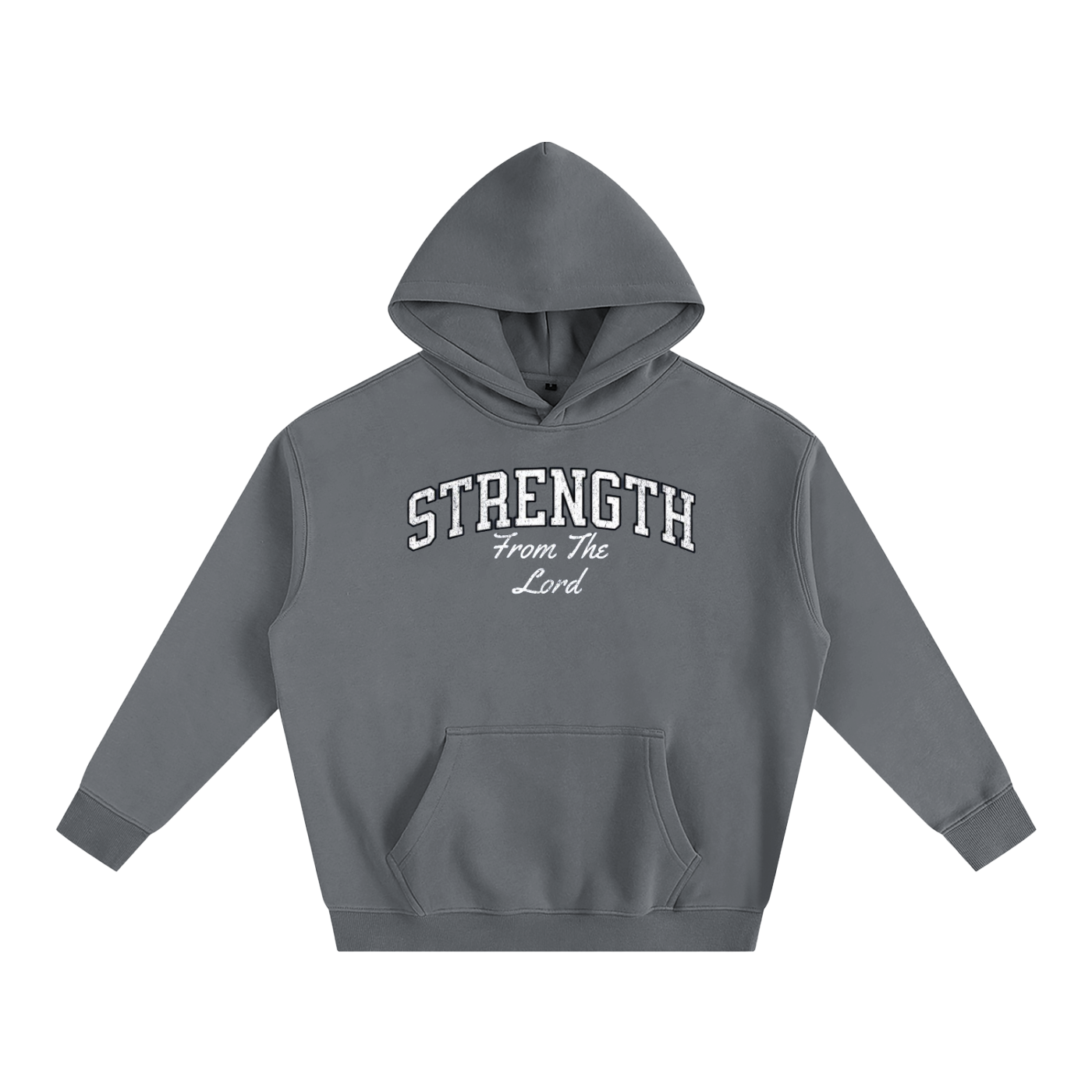 Strength in the Lord - Oversize Fleeced Hoodie
