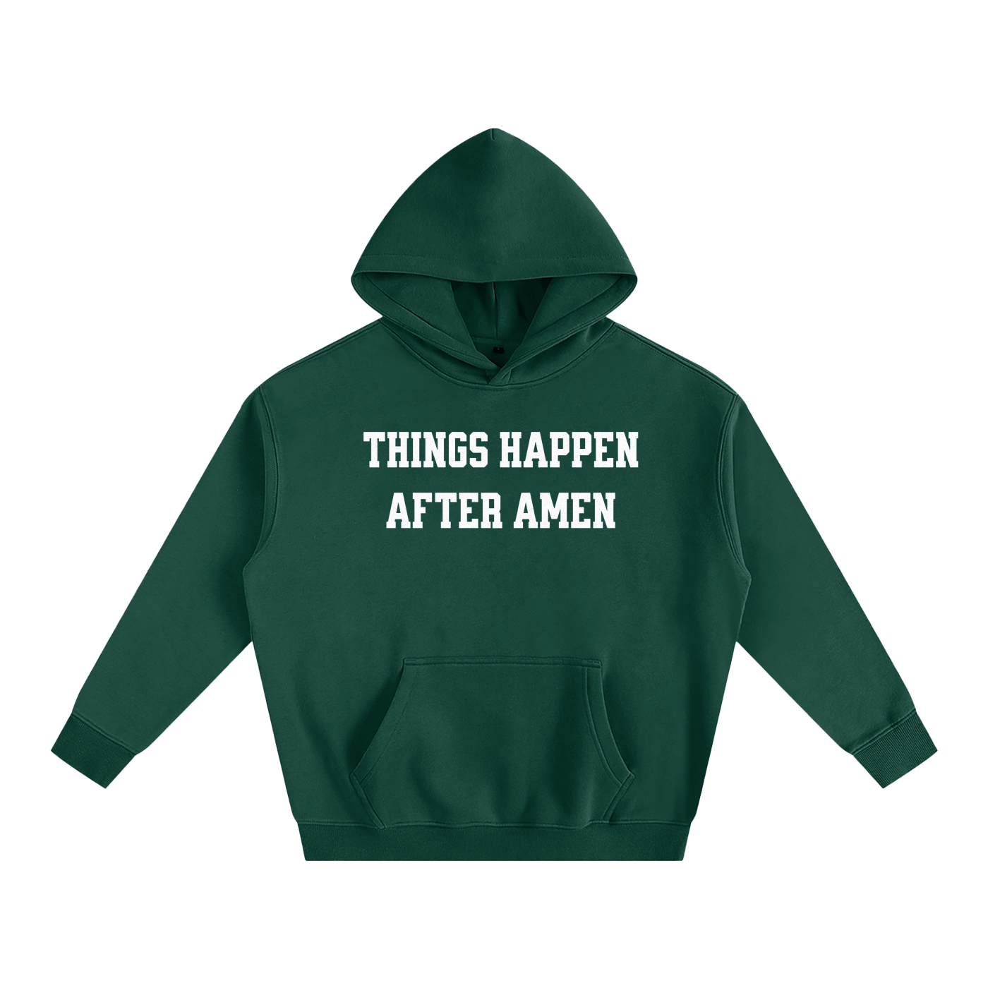 Amen - Oversize Fleeced Hoodie