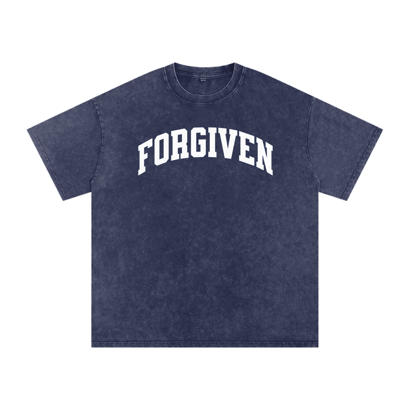 Forgiven - Snow Washed Oversized Cotton T-Shirt