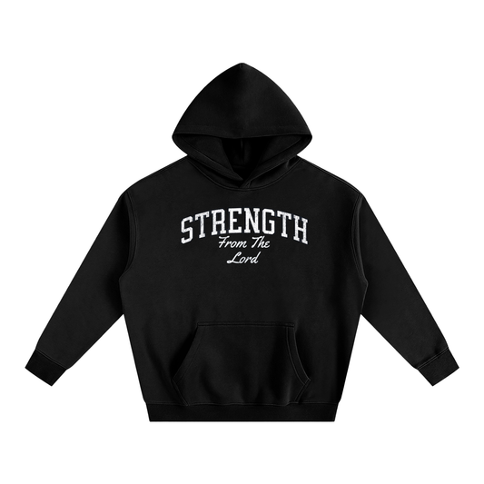Strength in the Lord - Oversize Fleeced Hoodie