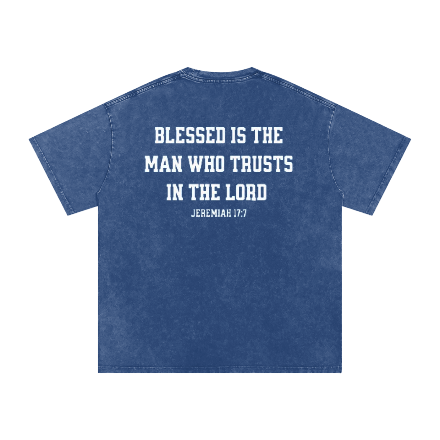 Blessed - Acid Wash Oversize T-Shirt