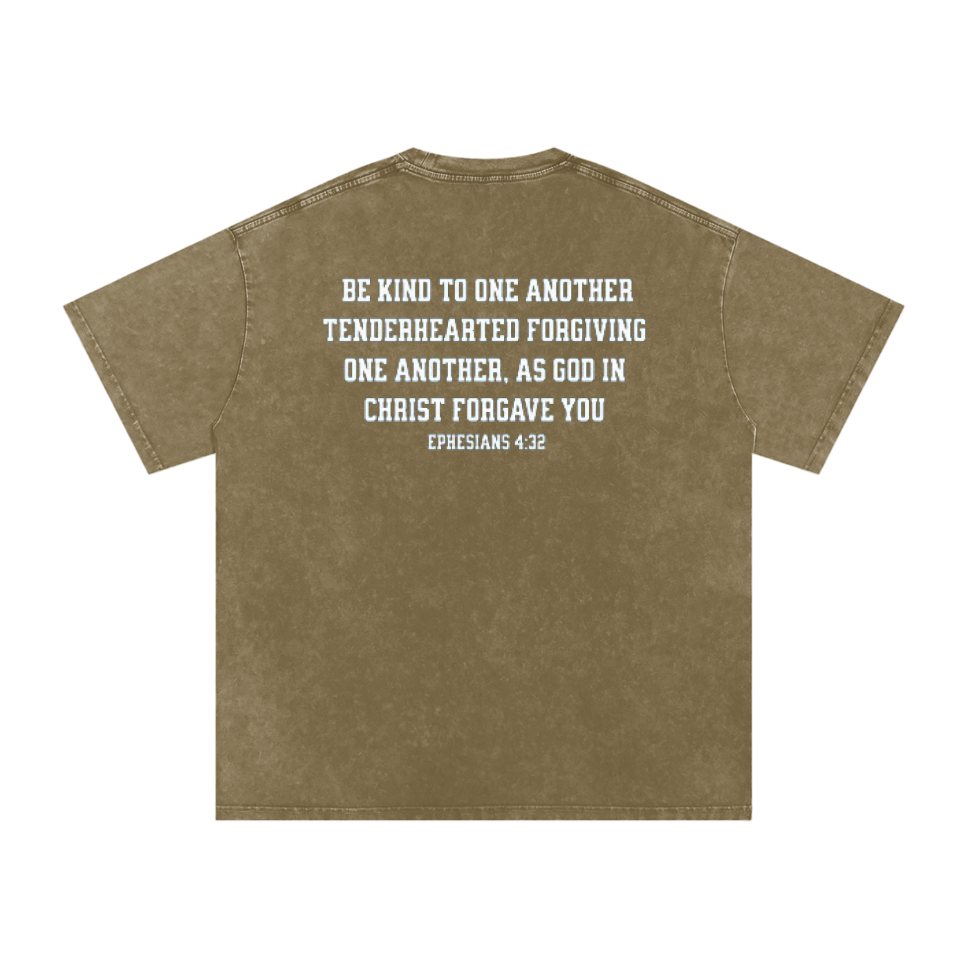 Forgiven - Snow Washed Oversized Cotton T-Shirt