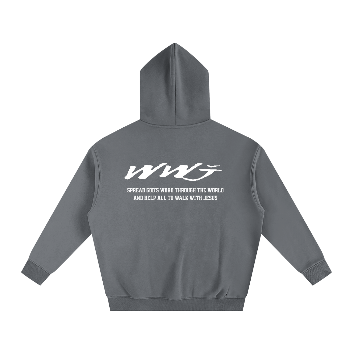 WWJ Mission - Oversize Fleeced Hoodie