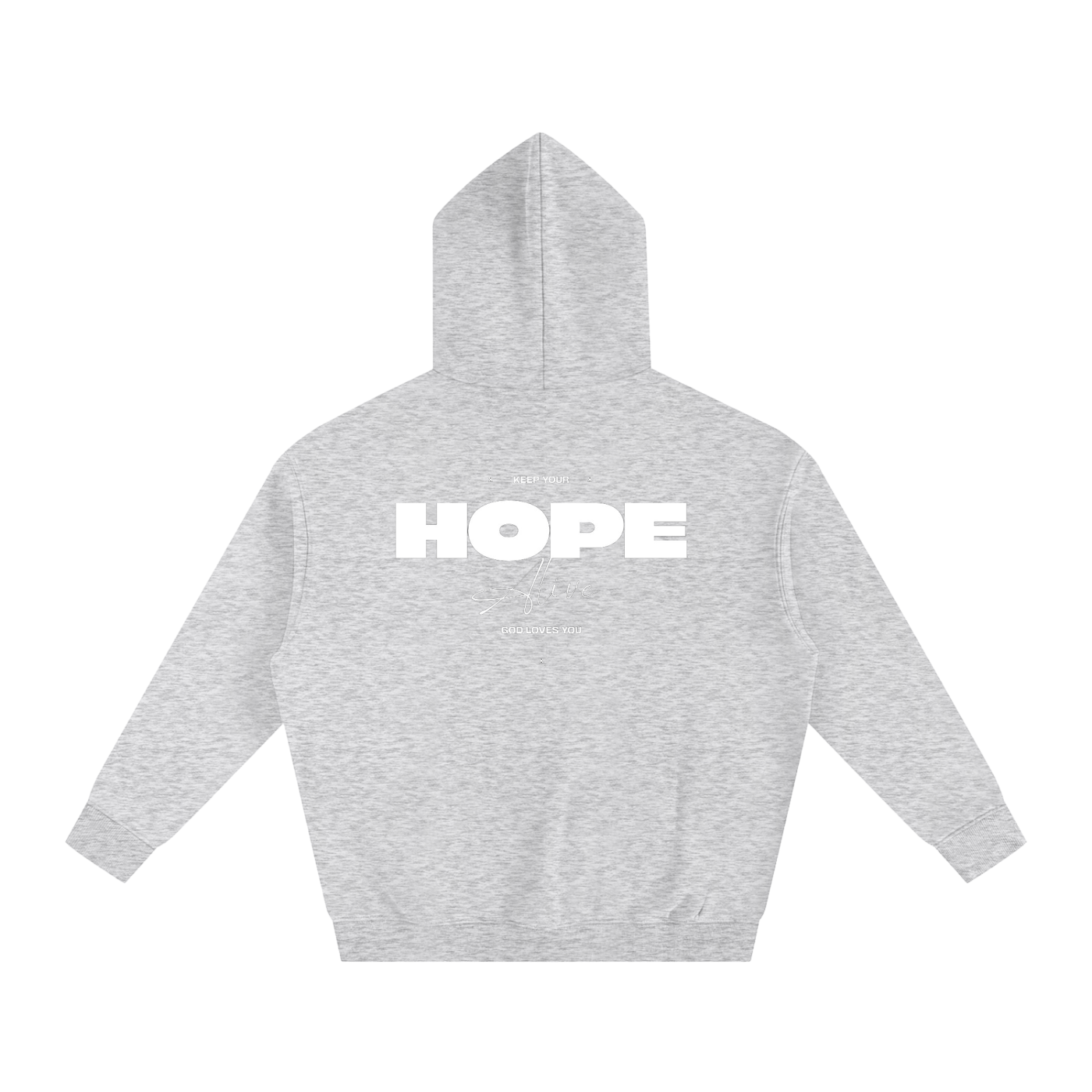 Hope - Oversize Fleeced Hoodie