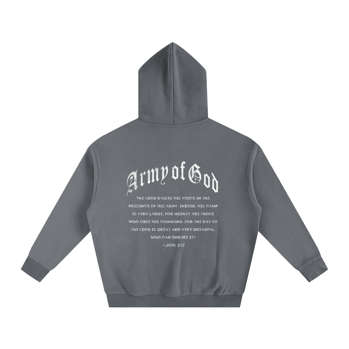 Army of God - Oversize Fleeced Hoodie