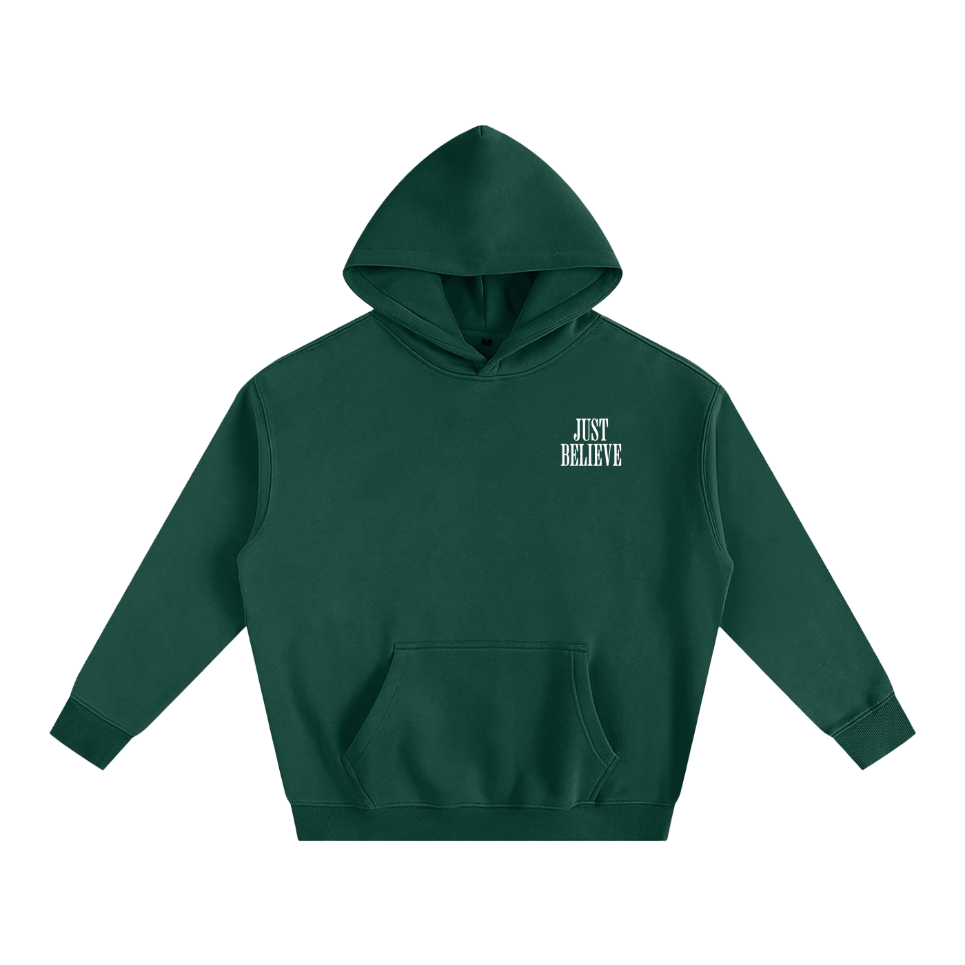 Just Believe - Oversize Fleeced Hoodie