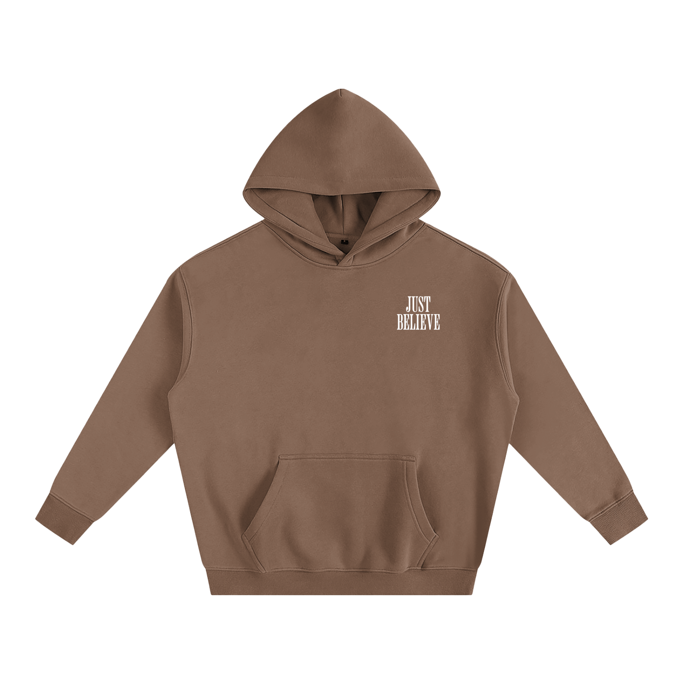 Just Believe - Oversize Fleeced Hoodie