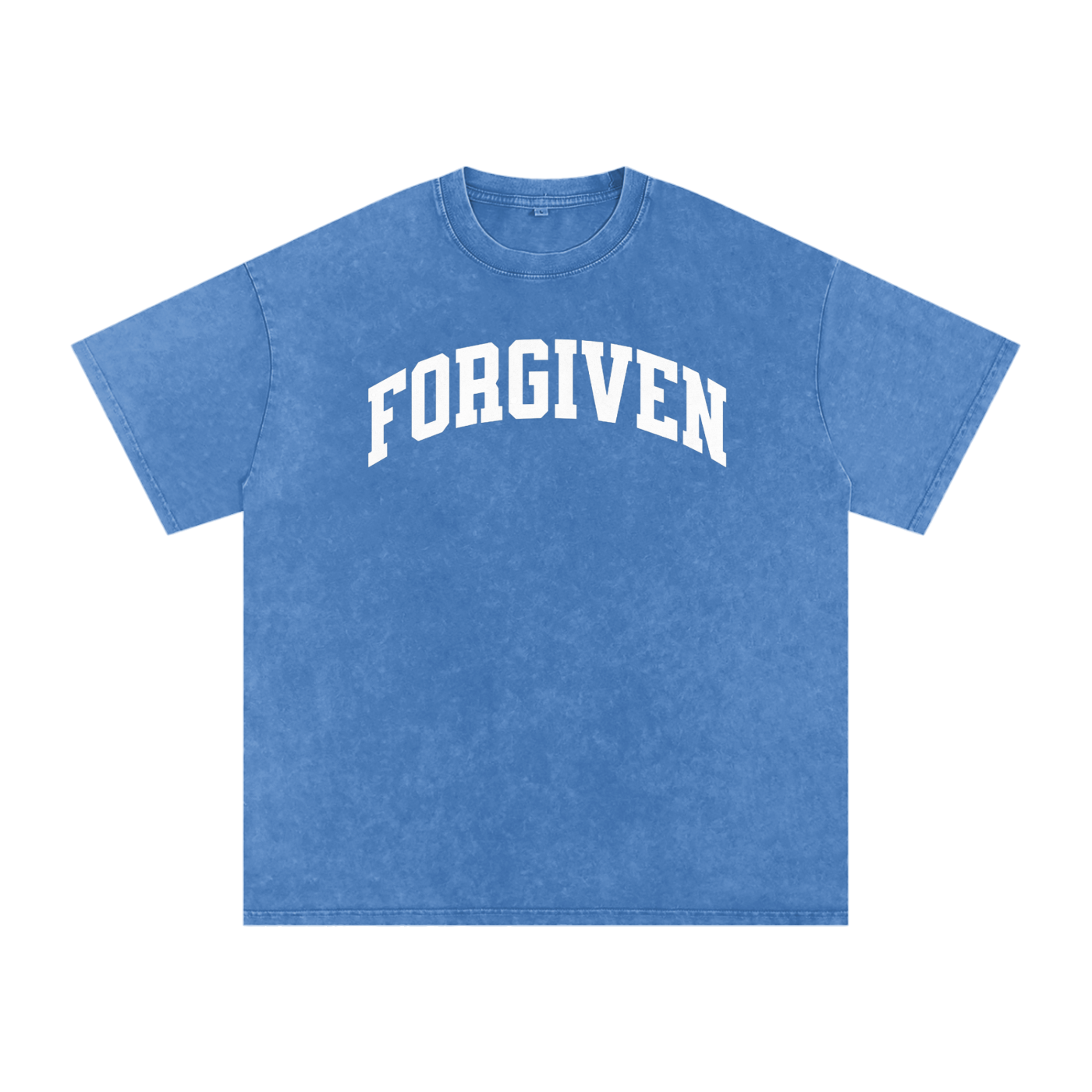 Forgiven - Snow Washed Oversized Cotton T-Shirt