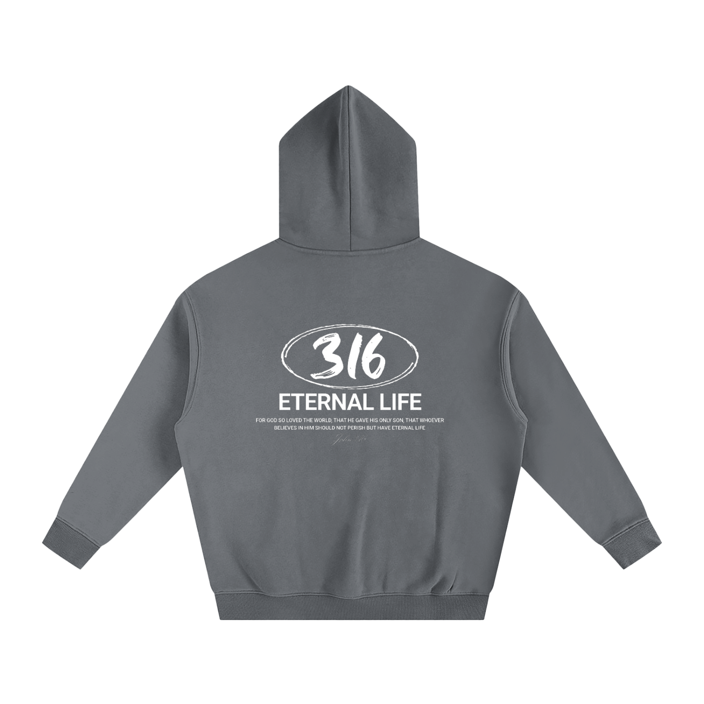 316 - Oversize Fleeced Hoodie