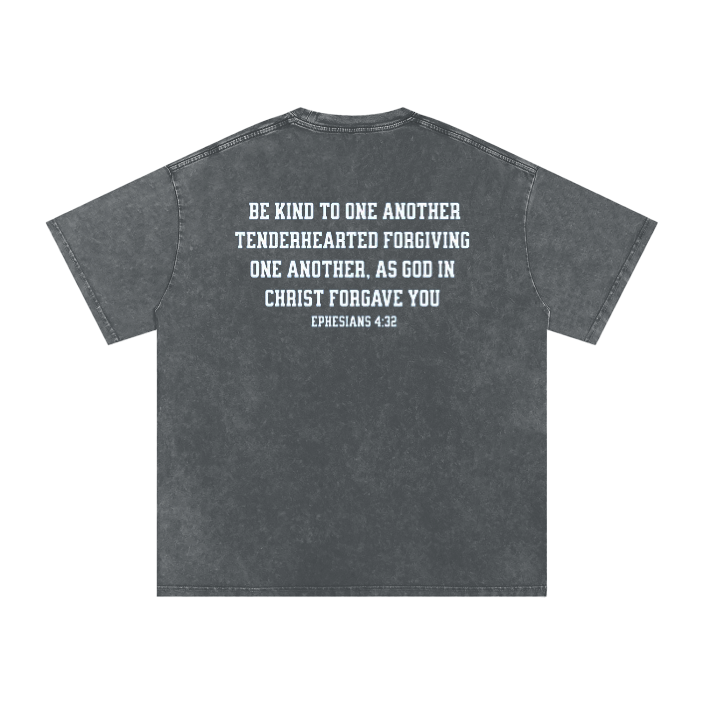 Forgiven - Snow Washed Oversized Cotton T-Shirt