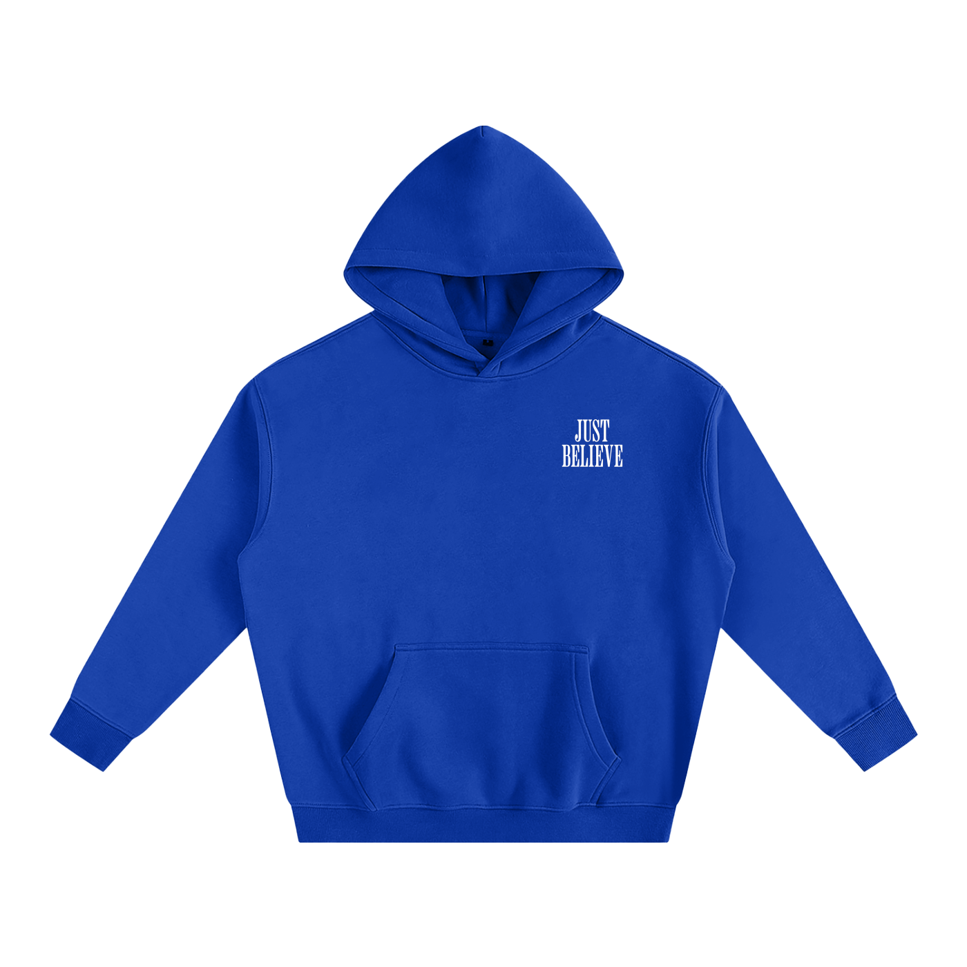 Just Believe - Oversize Fleeced Hoodie