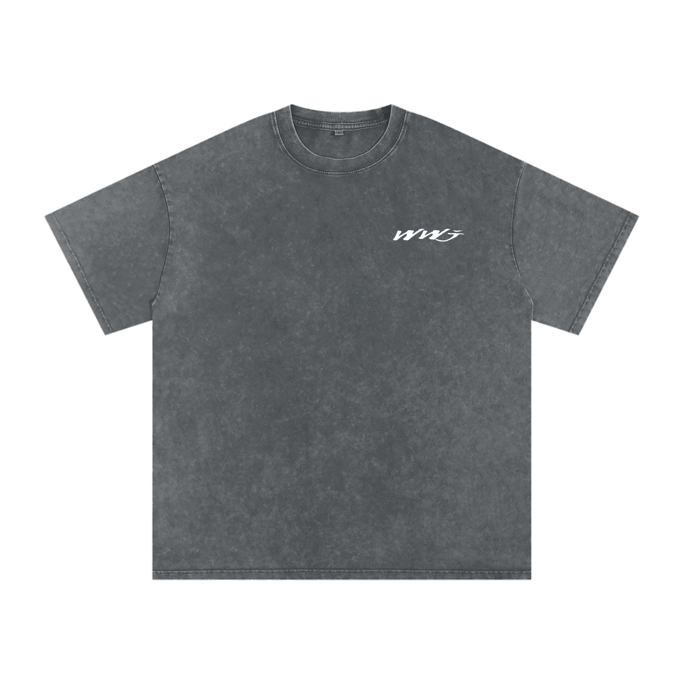 The Way - Snow Washed Oversized Cotton T-Shirt