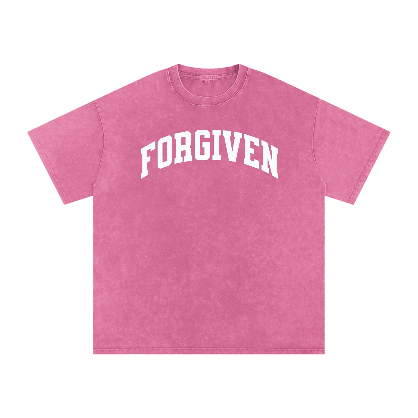 Forgiven - Snow Washed Oversized Cotton T-Shirt