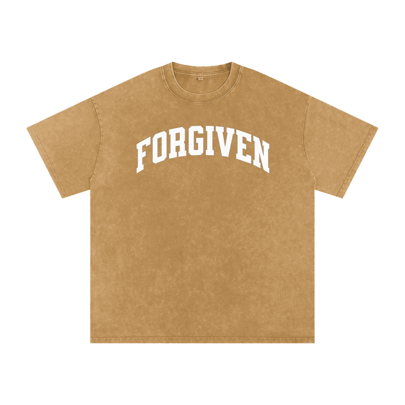 Forgiven - Snow Washed Oversized Cotton T-Shirt