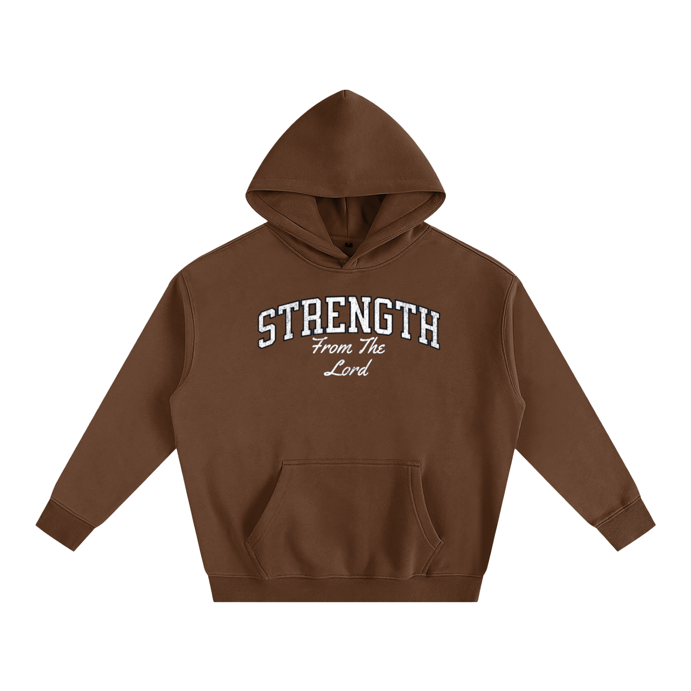 Strength in the Lord - Oversize Fleeced Hoodie