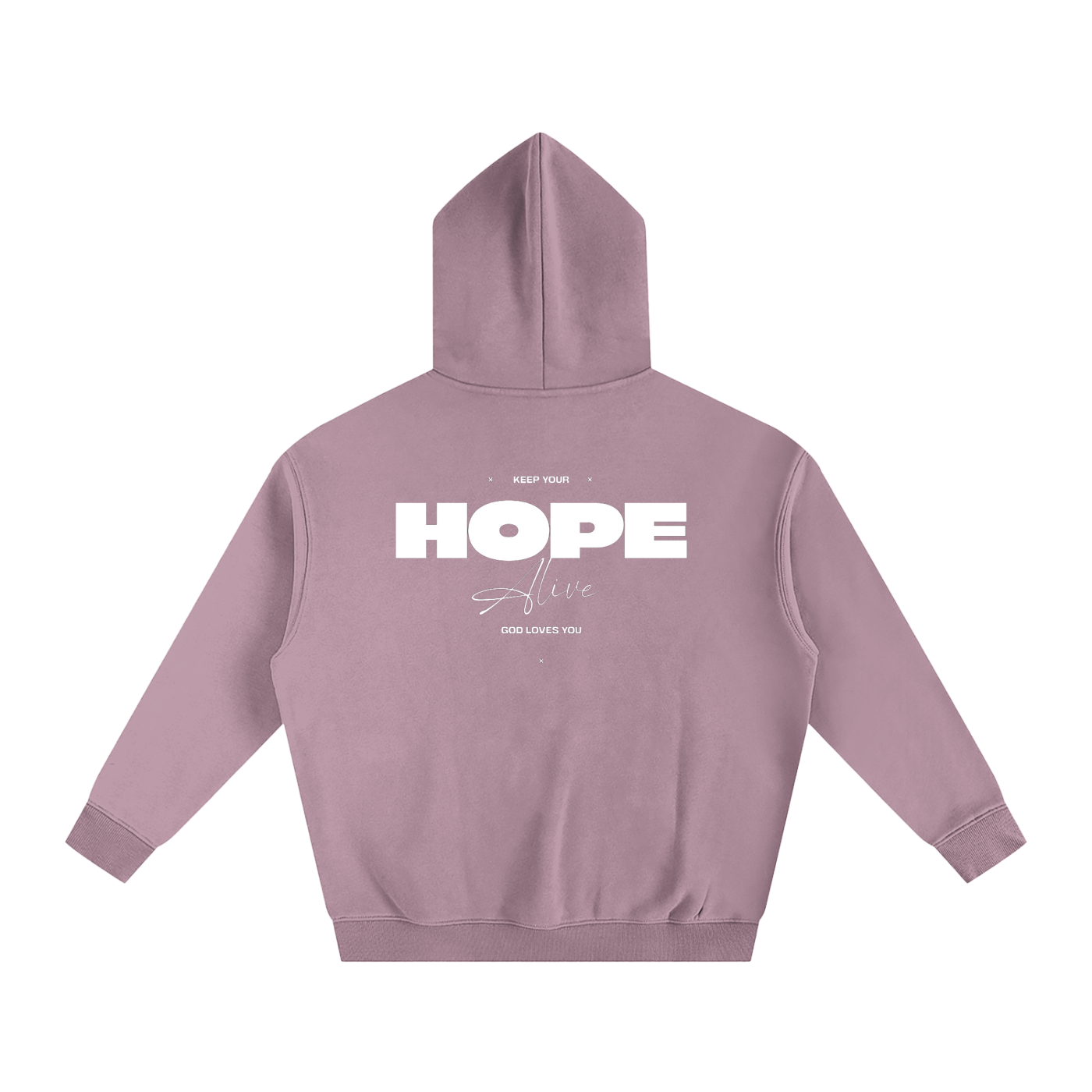 Hope - Oversize Fleeced Hoodie
