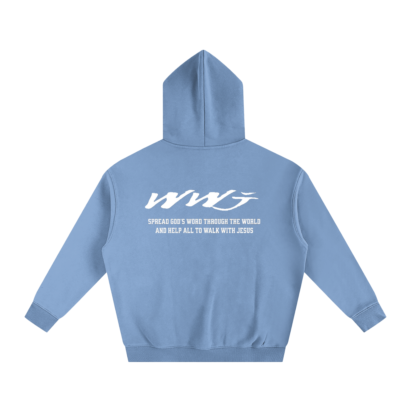 WWJ Mission - Oversize Fleeced Hoodie