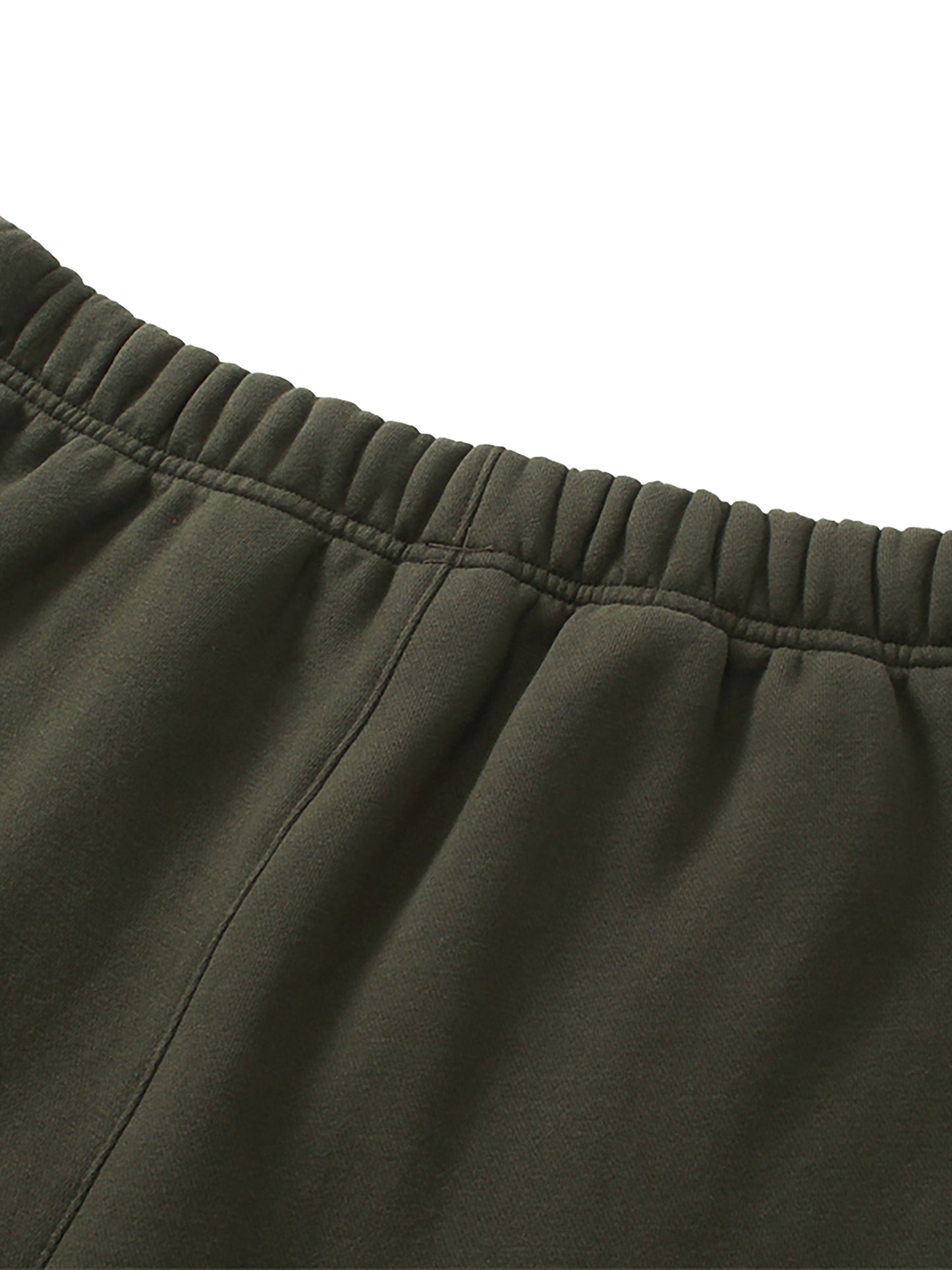WWJ - Unisex Solid Color Fleece Straight Leg Pants