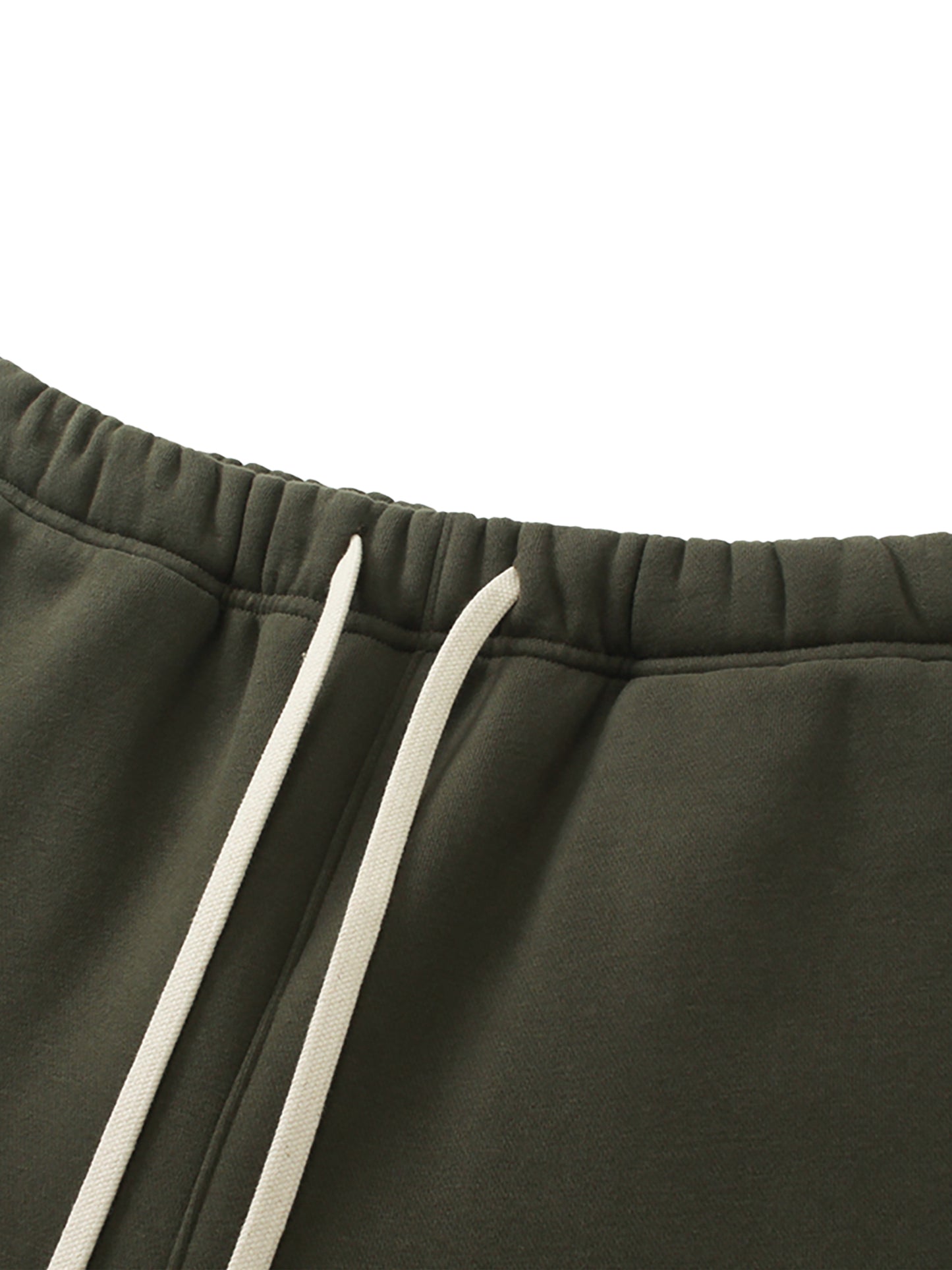 WWJ - Unisex Solid Color Fleece Straight Leg Pants